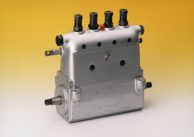 Erste Bosch Diesel-Einspritzpumpe, 1927