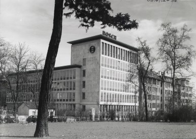 Laboratory building of Bosch plant in Stuttgart, 1954