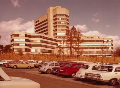 Bosch-Hauptzentrale Schillerhöhe in Gerlingen bei Stuttgart, 1970