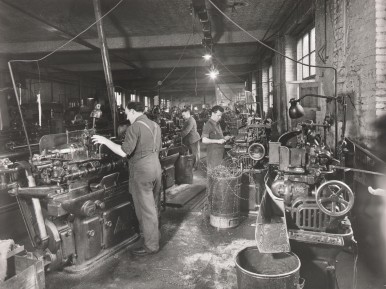 Werk Homburg, Maschinensaal, 1960