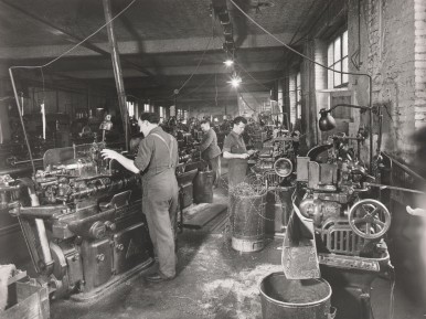 Bosch plant in Homburg 1960