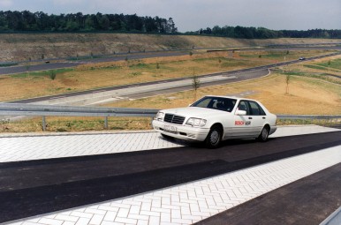 Bosch-ASR-Test auf der Teststrecke Boxberg, 1998