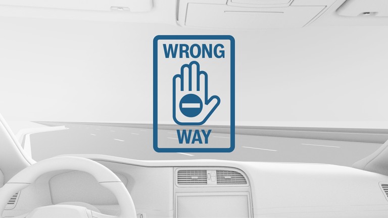 Cloud-based wrong-way driver warning from Bosch 