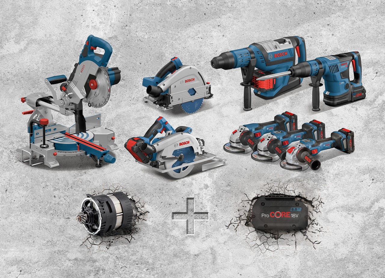 Cordless tools now better than corded tools Biturbo tools from Bosch