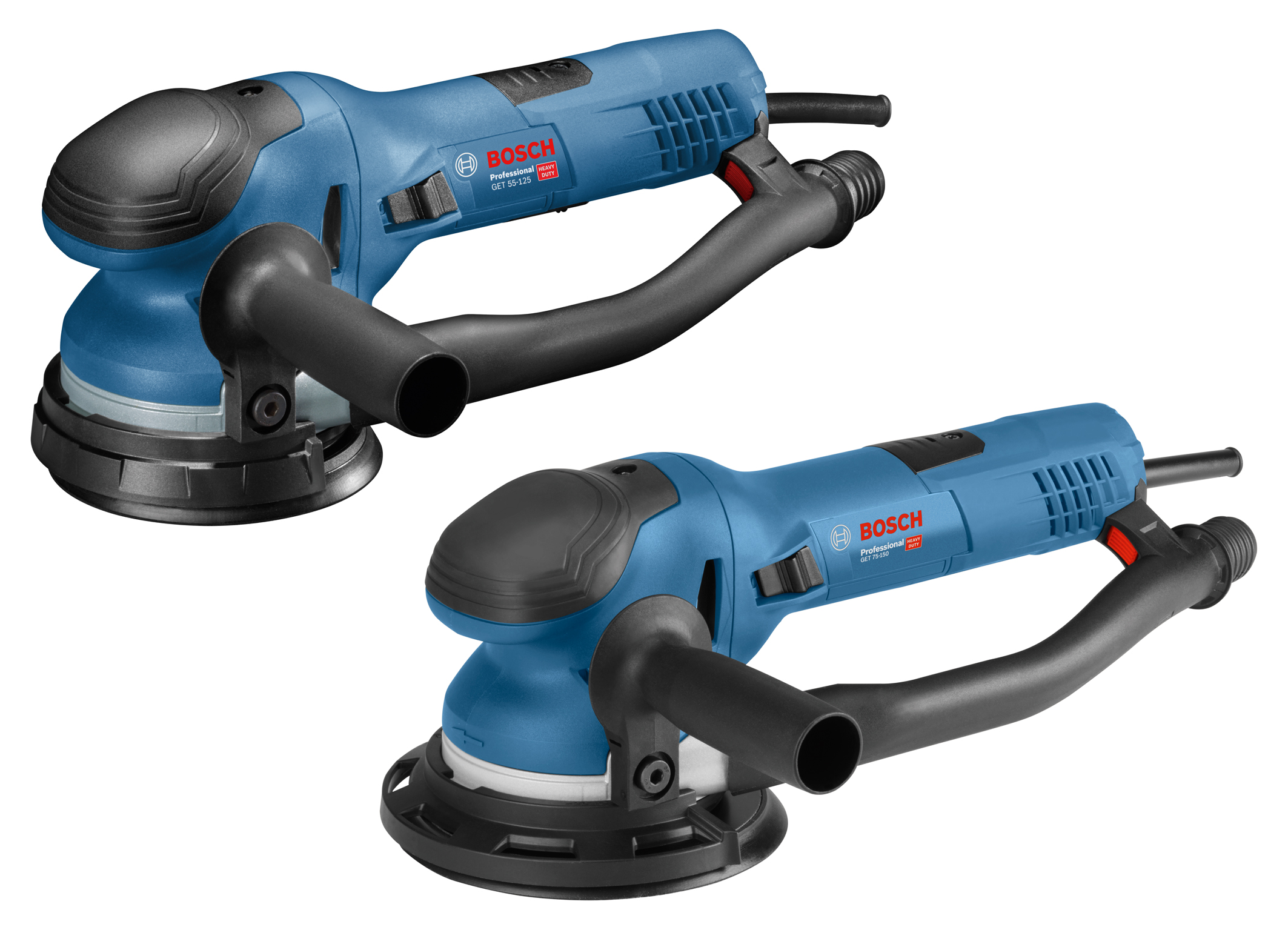 Ergonomically optimized for best possible control: New Bosch direct driven random orbit sanders for pros