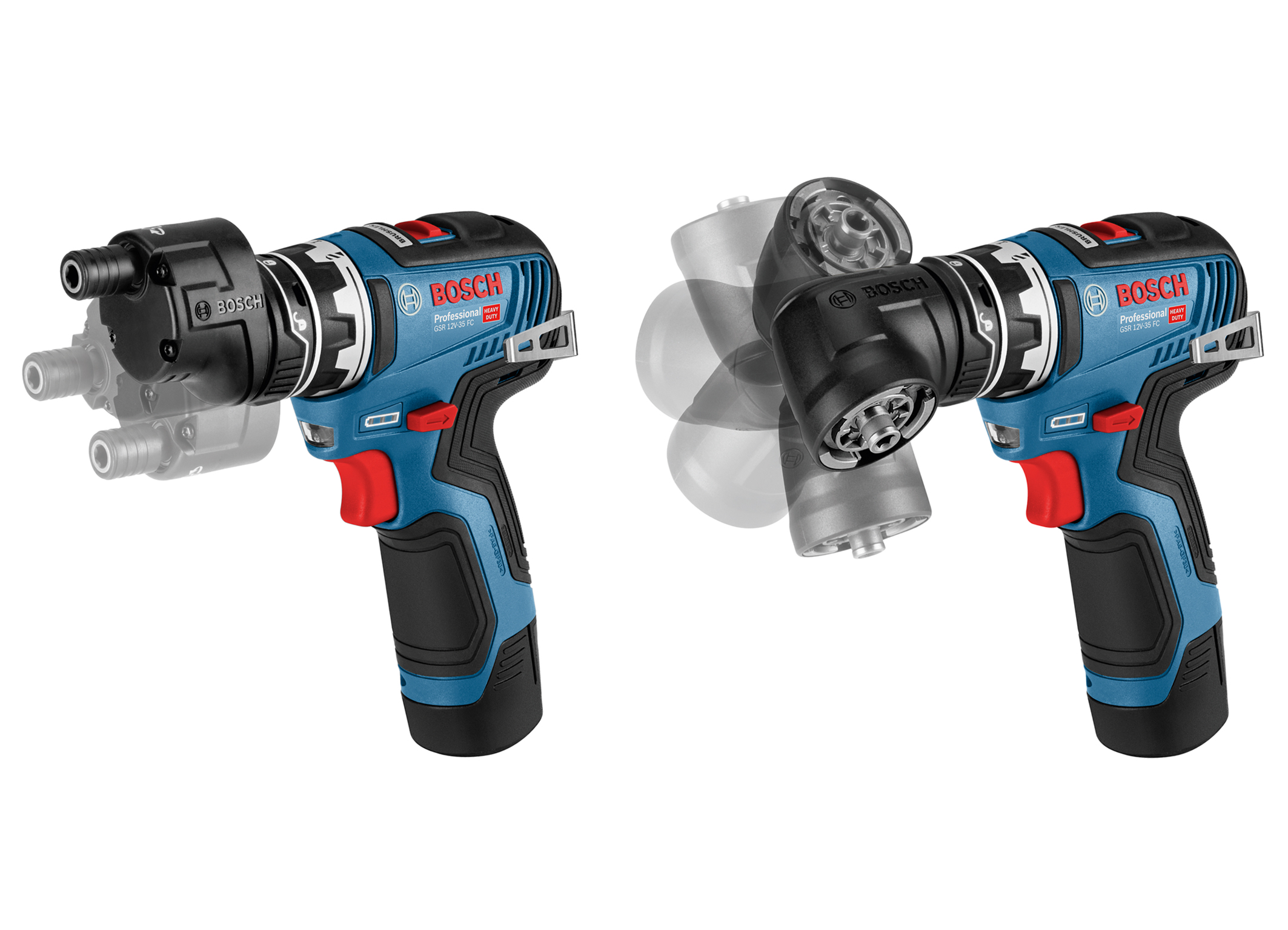 The new GSR 12V-35 FC Professional cordless drill/driver: The most compact and versatile drill/driver system