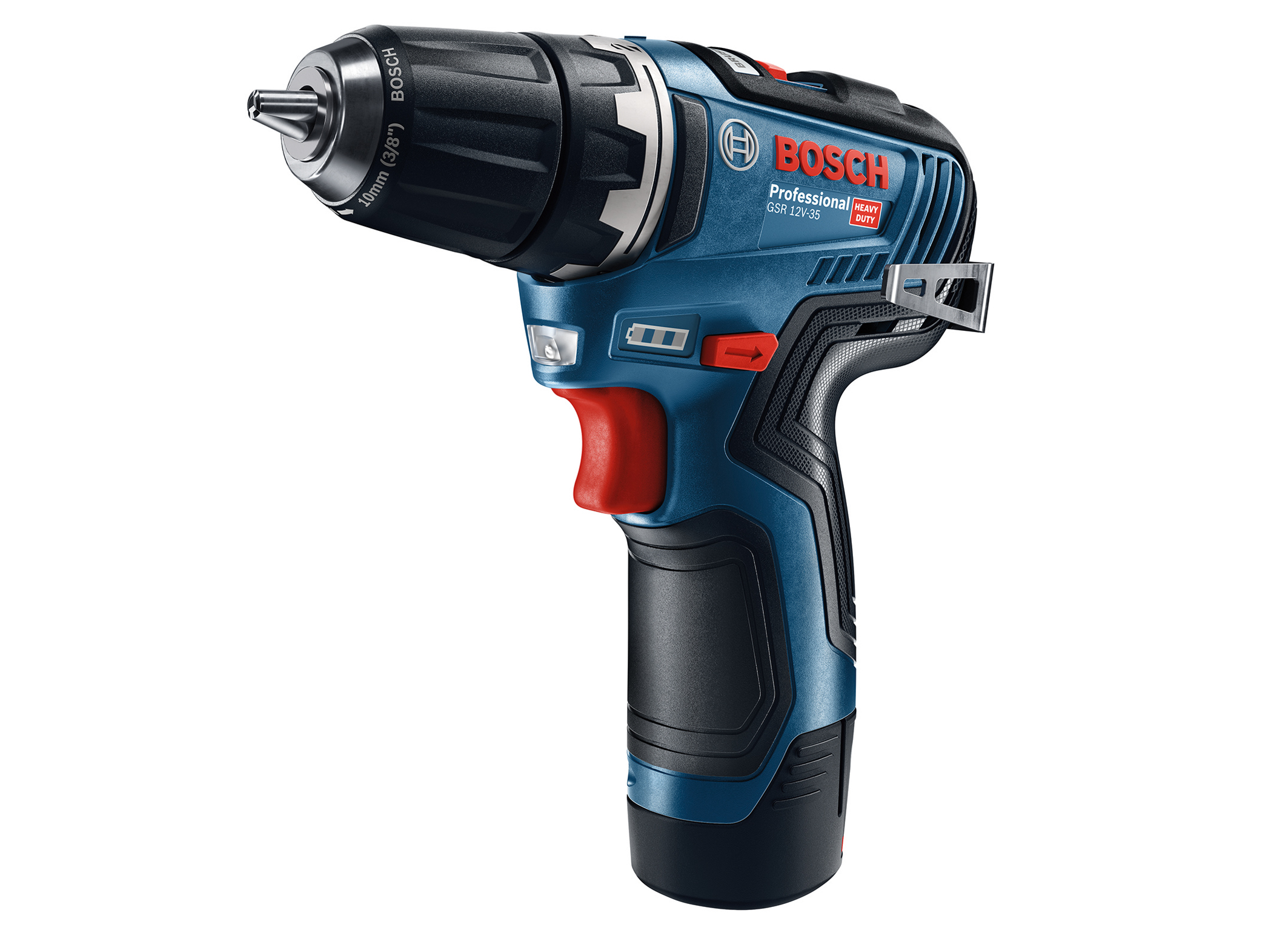  The new GSR 12V-35 Professional cordless drill/driver: Additional fixed chuck version for even more precise drilling