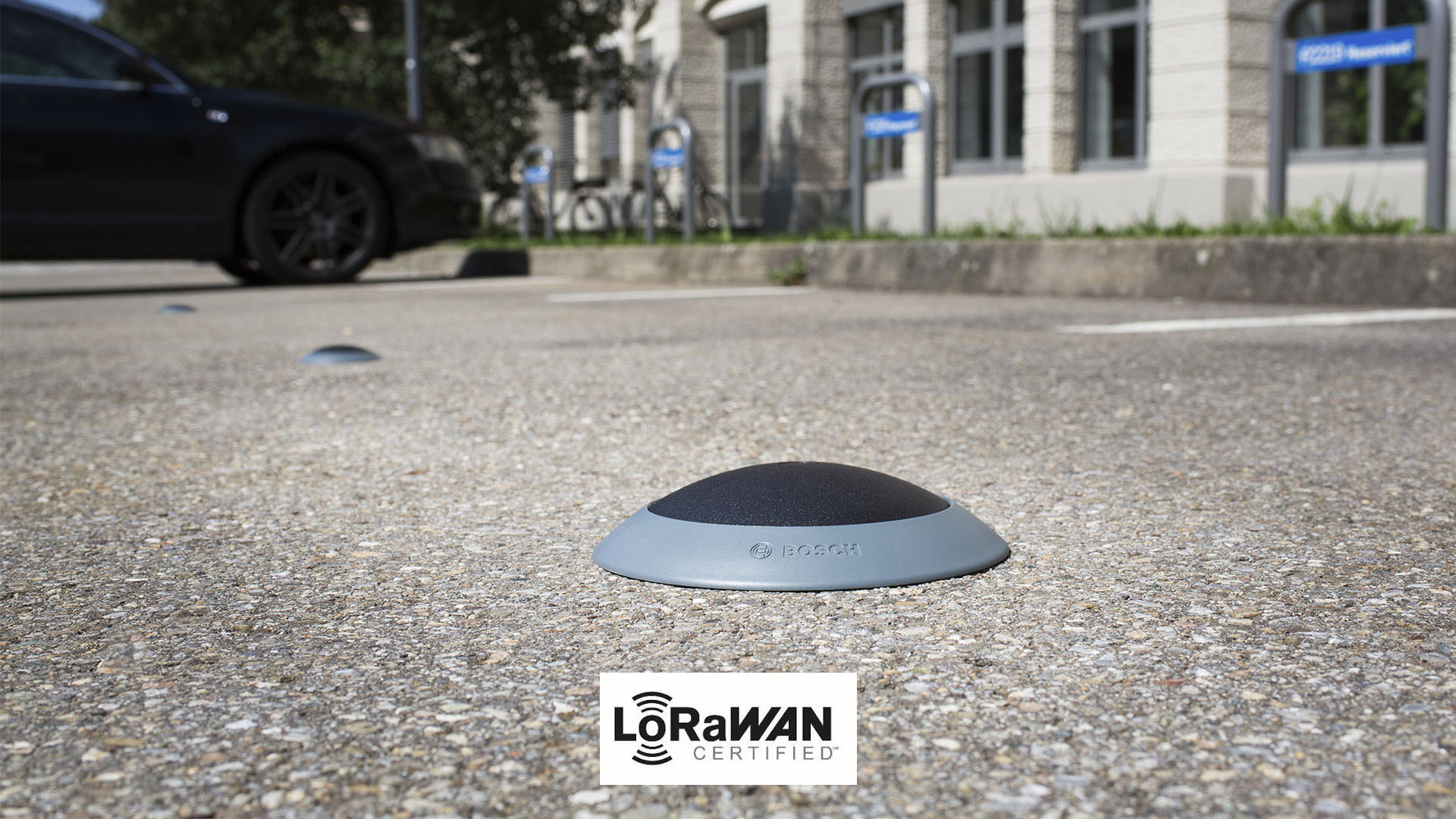 LoRaWAN certified Parking Lot Sensor from Bosch