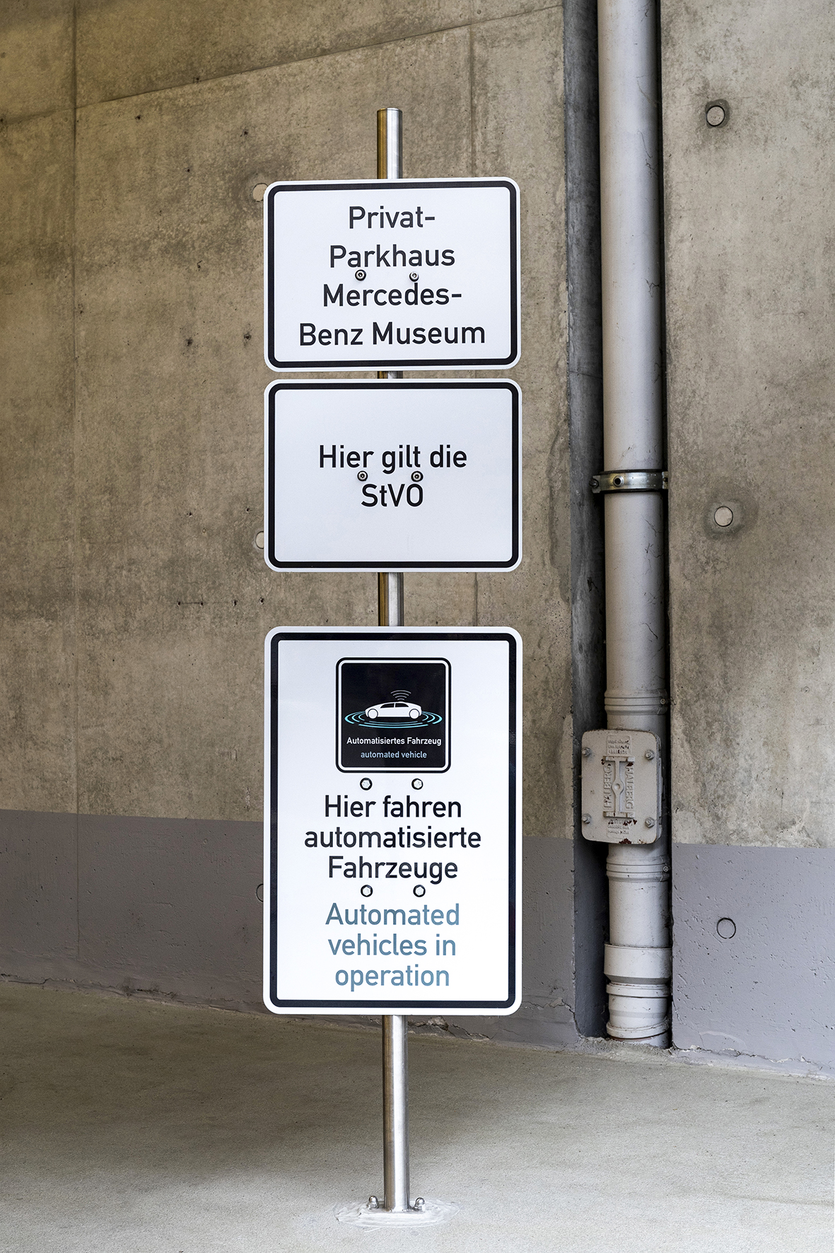 Das Parkhaus der Zukunft mit Automated Valet Parking