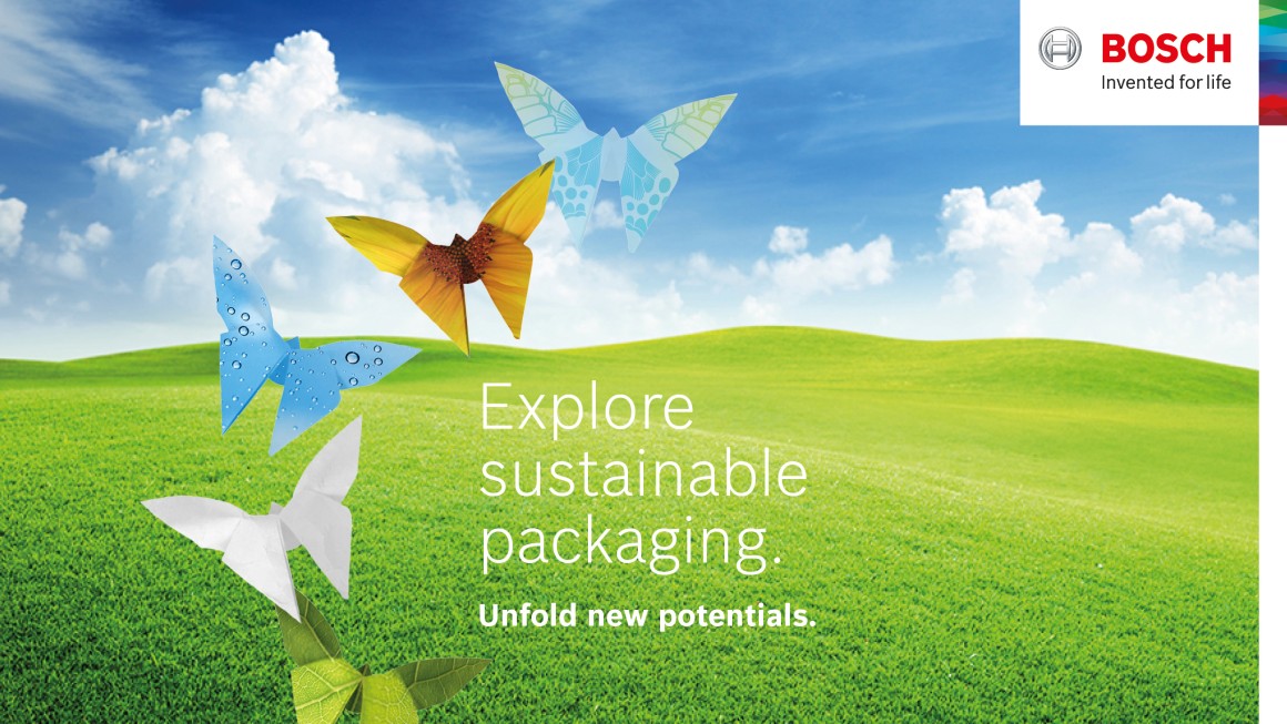 Commitment to sustainable food packaging Bosch Media Service