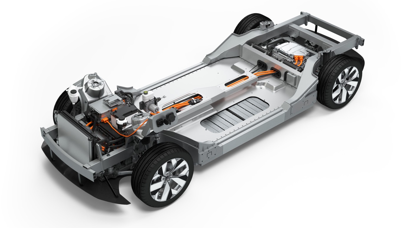 Rolling Chassis Plattform für die Elektromobilität Bosch Media Service