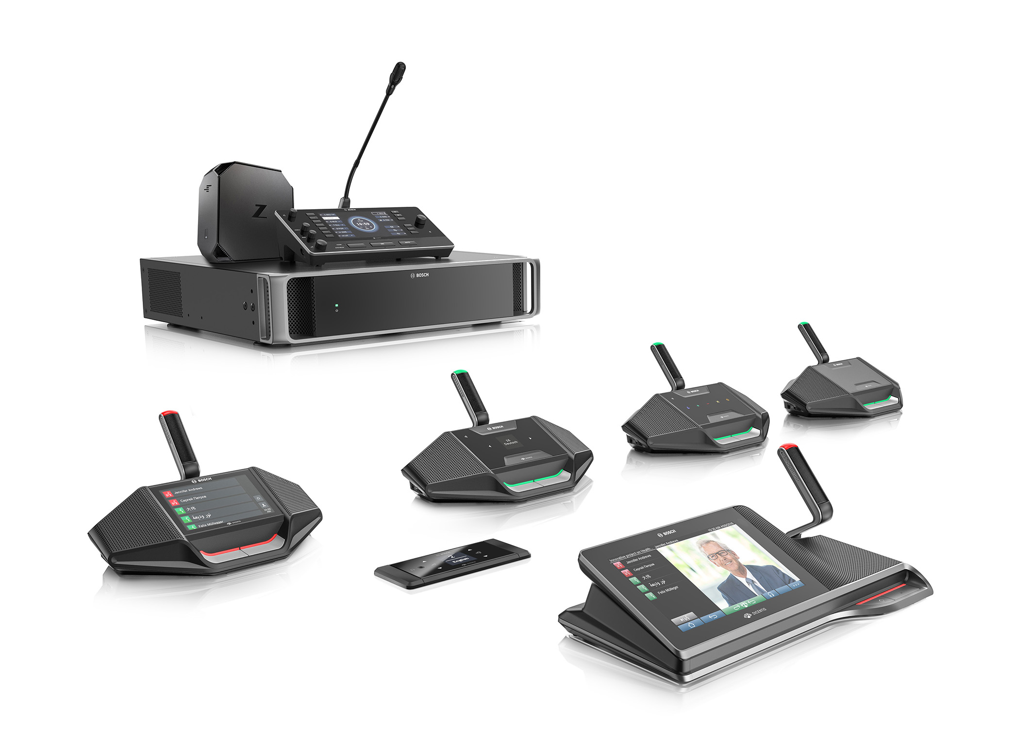 Bosch extends interpretation product lineup in its IP-based conference system portfolio