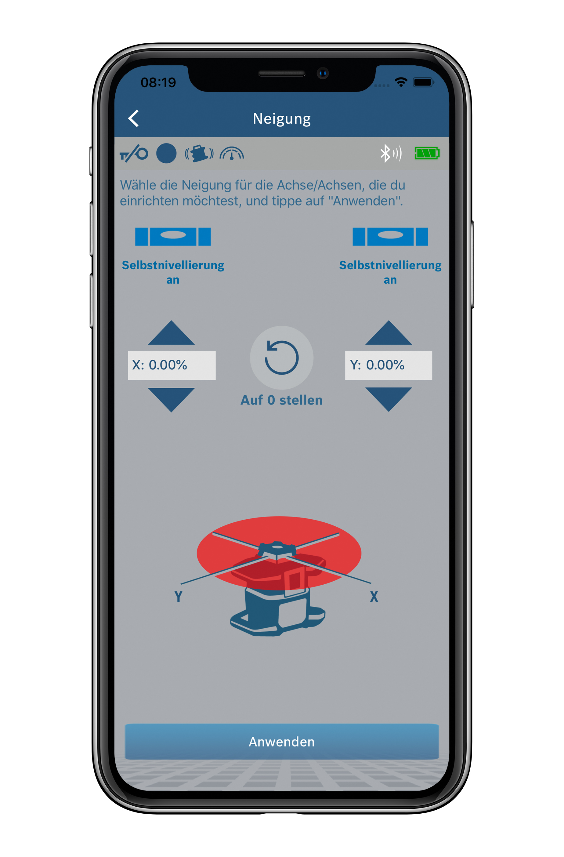 Mehr Kontrolle per Levelling Remote App: Neuer Rotationslaser von Bosch für Profis 