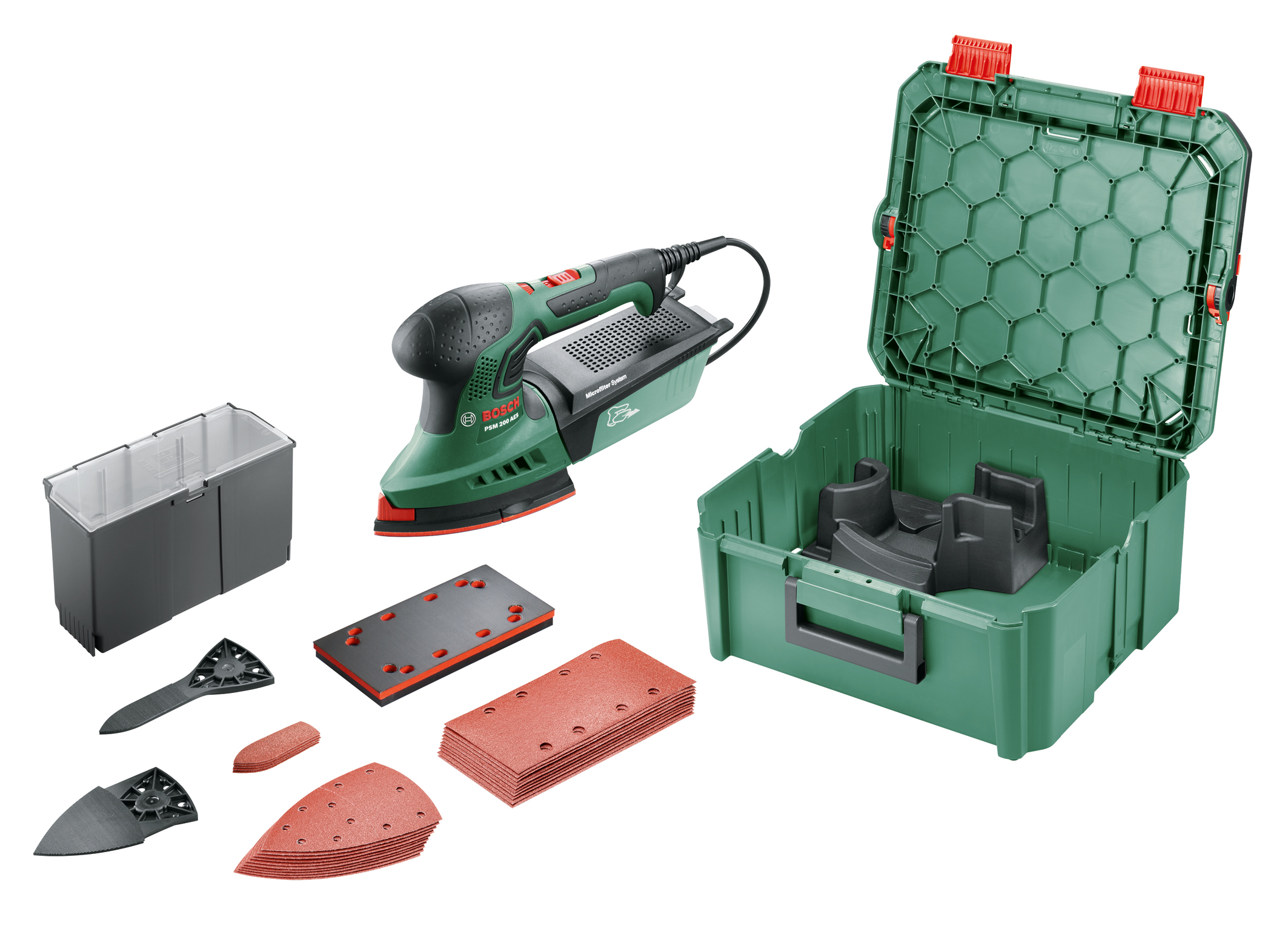 Most versatile multi-sander from Bosch: PSM 200 AES in the SystemBox size M