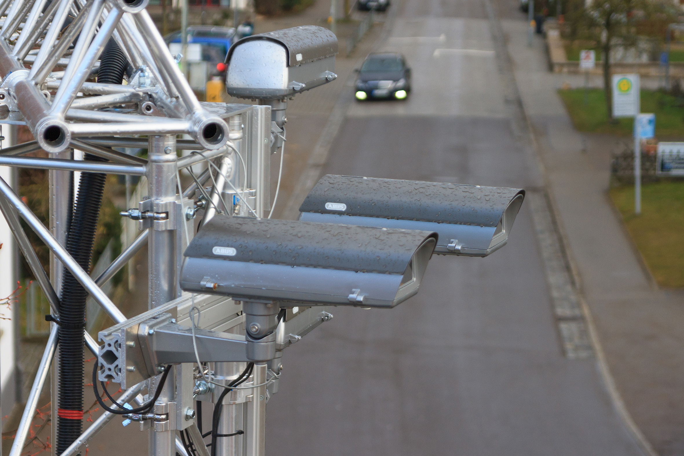 Tests der neuen Technik im Realverkehr in Ulm