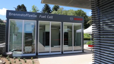 Hydrogen-capable fuel cell in Wernau