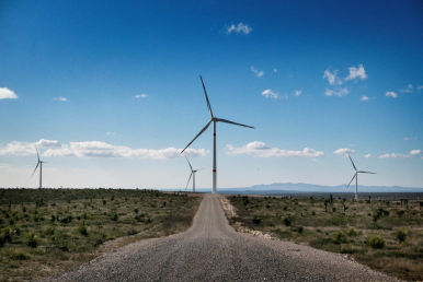 Der Windpark "Dominica" in Mexiko