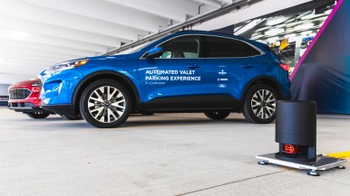 Ford, Bedrock and Bosch are exploring highly automated vehicle technology in Detroit to help make parking easier
