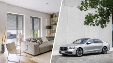 The Bosch Smart Home Partner Program welcomes a new member: the Mercedes-Benz S-Class