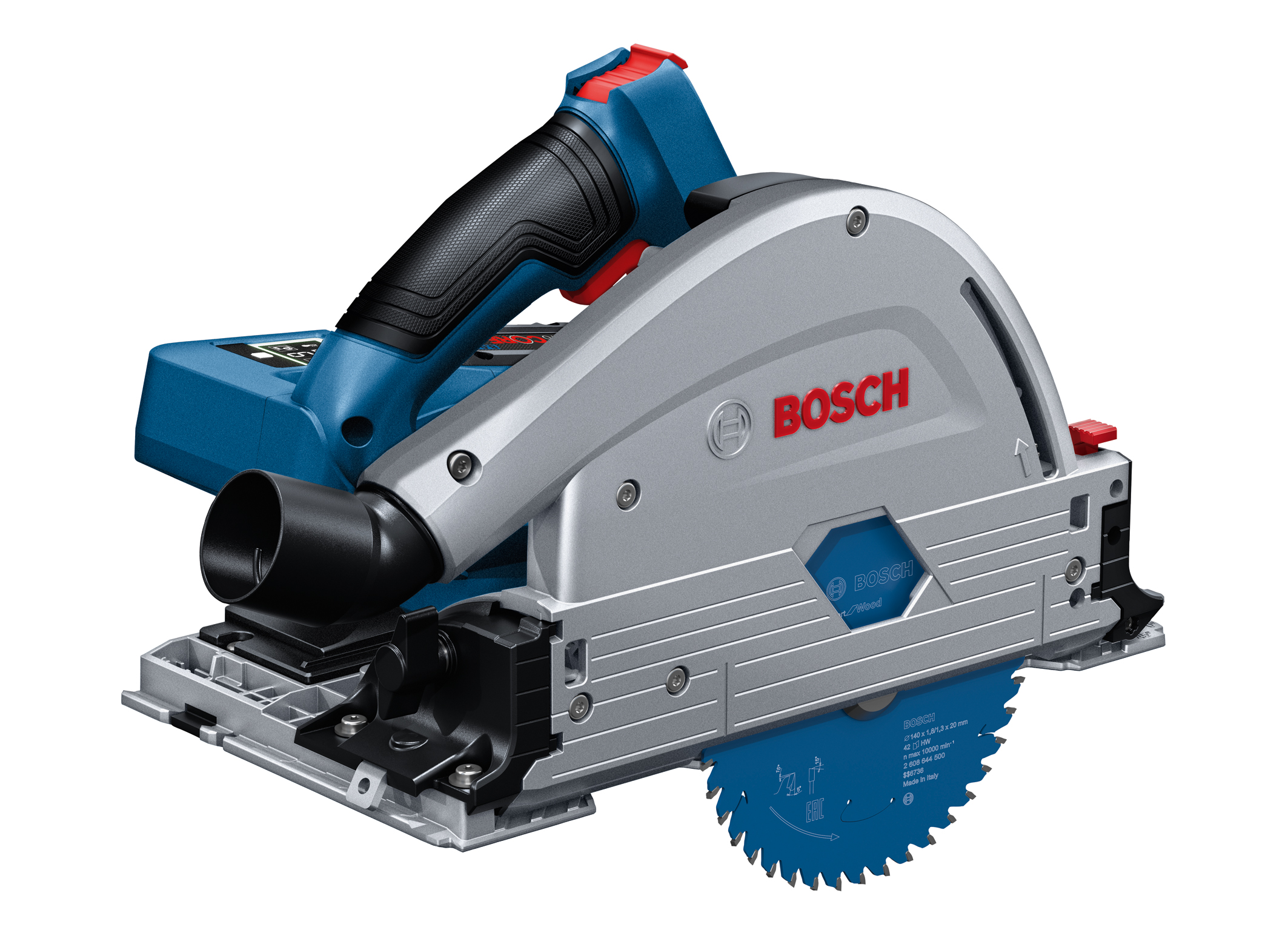 High performance in a compact format: Cordless GKT 18V-52 GC Professional plunge saw from Bosch for professionals 