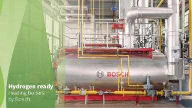 Bosch is supplying hydrogen boiler