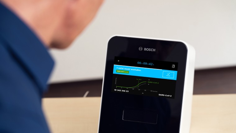 analyser mit screen results available sars cov 2 img w760 CES 2021: Bosch puts its faith in AIoT to Protect People and the Environment