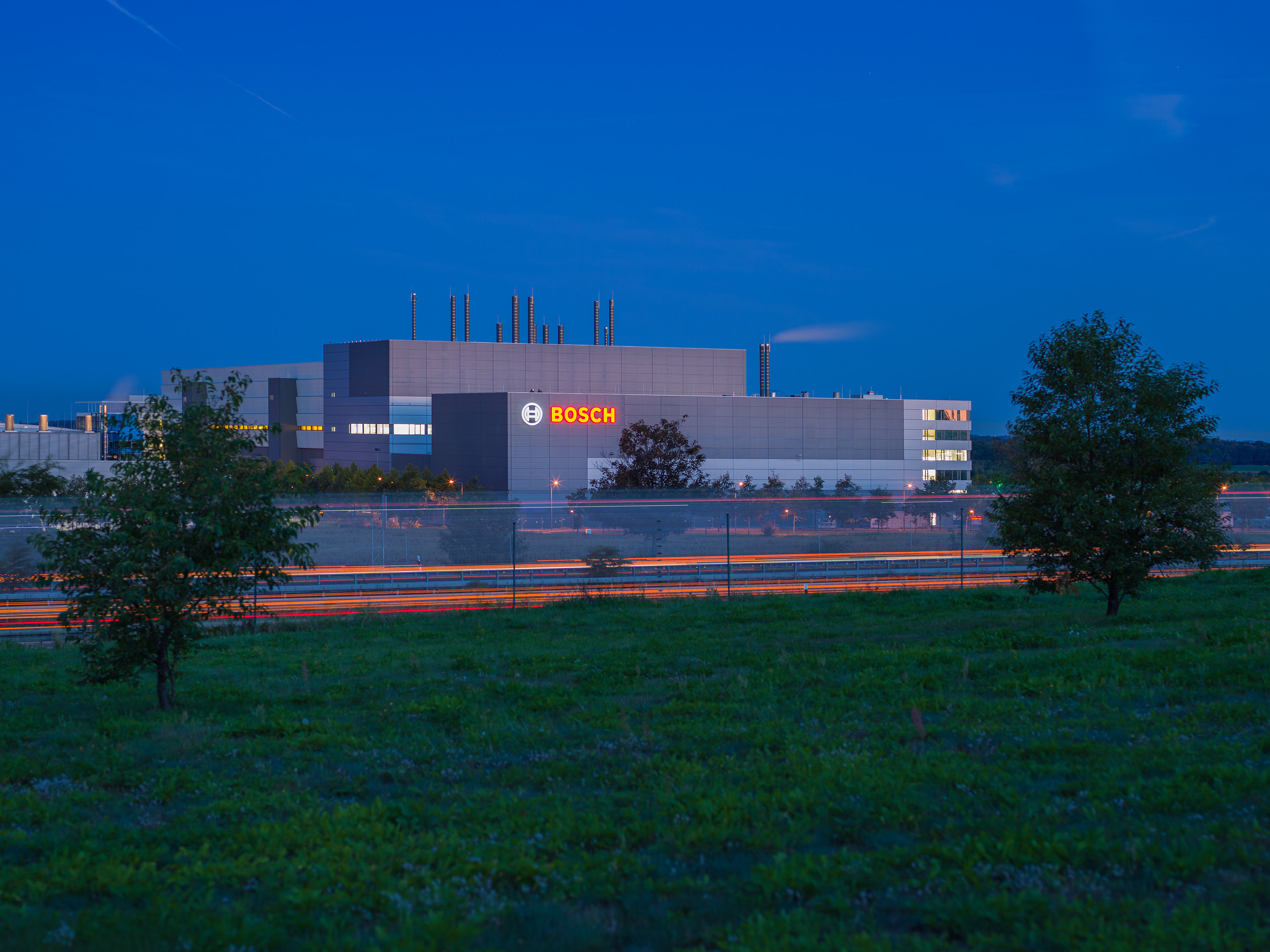 Halbleiterfabrik von Bosch in Dresden