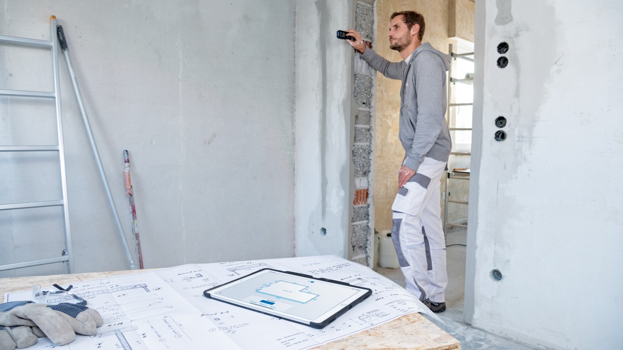 Accurate measuring, easy reading, wireless transfer Robust laser