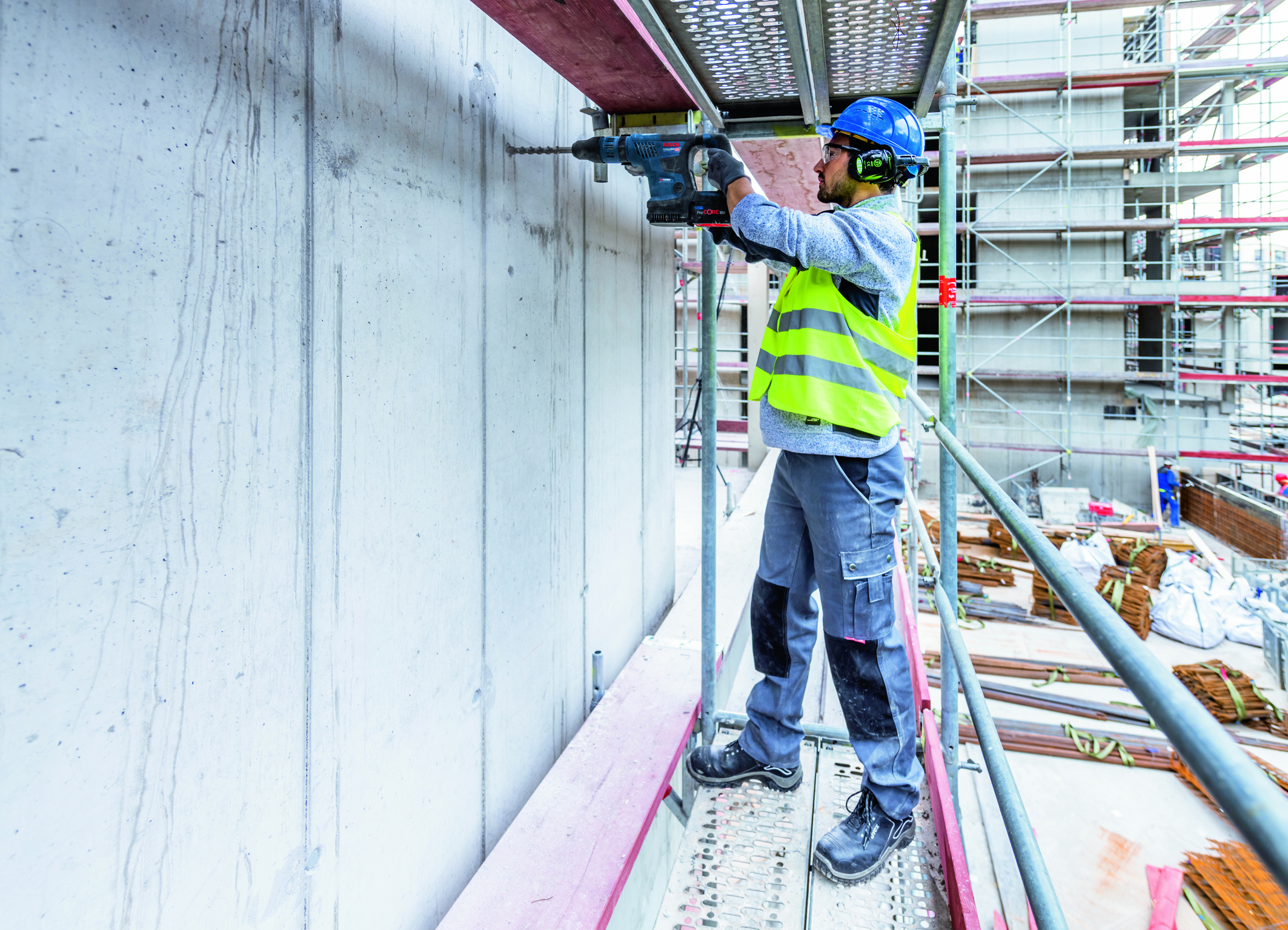 Breakthrough into a new performance dimension: GBH 18V-36 C Professional Biturbo hammer from Bosch for professionals