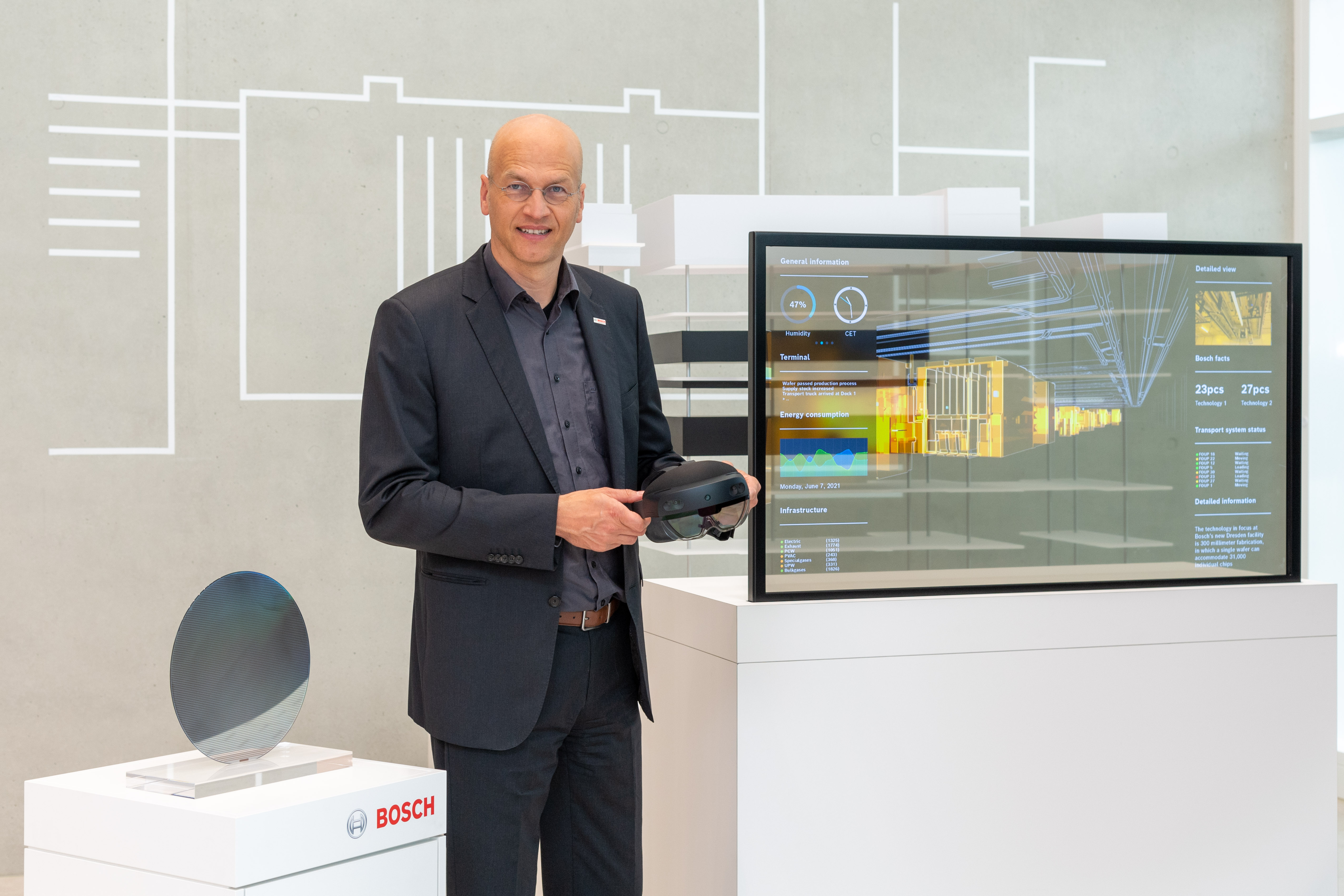 Bosch opens chip factory of the future in Dresden