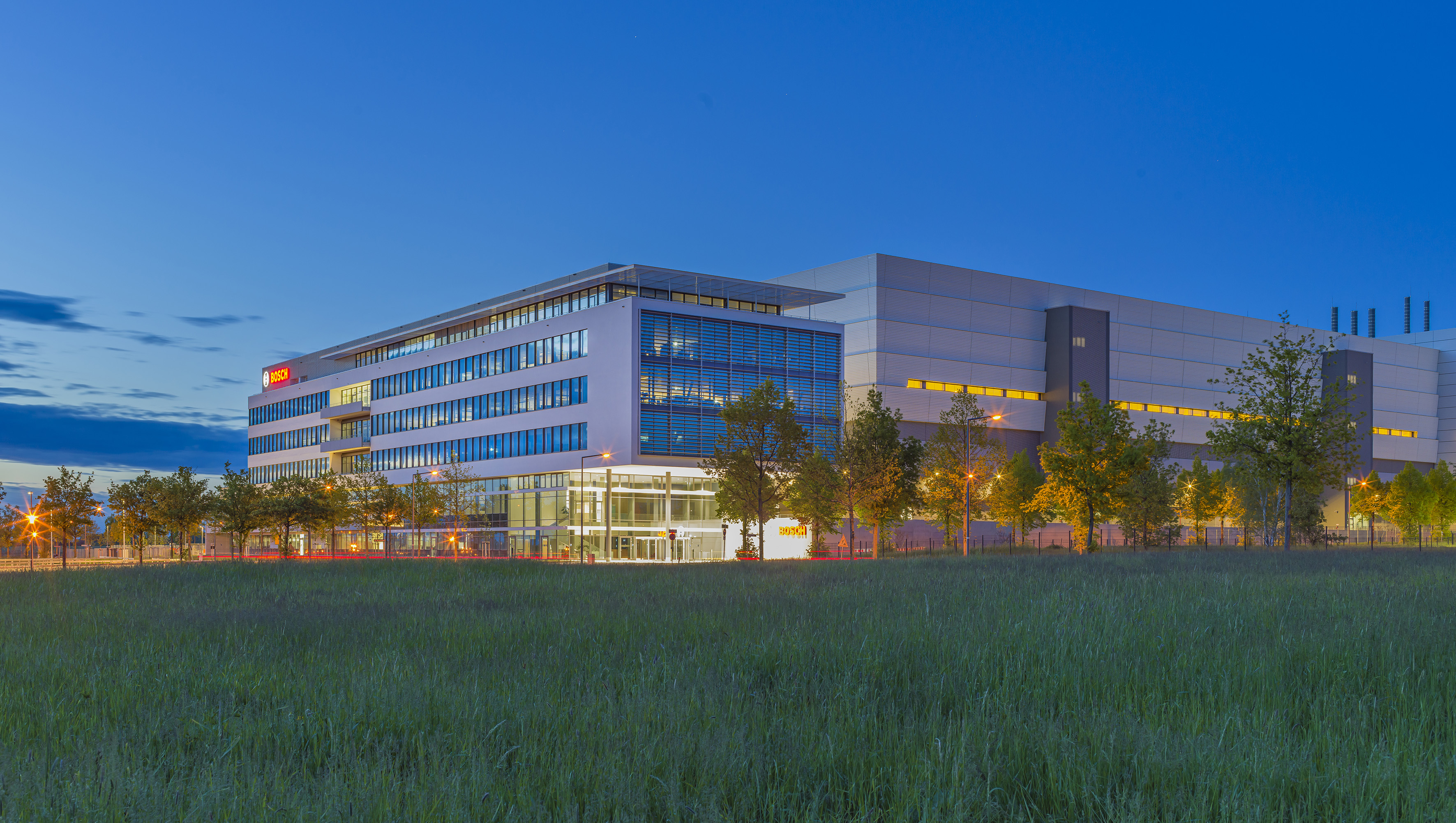 Bosch chip factory of the future in Dresden