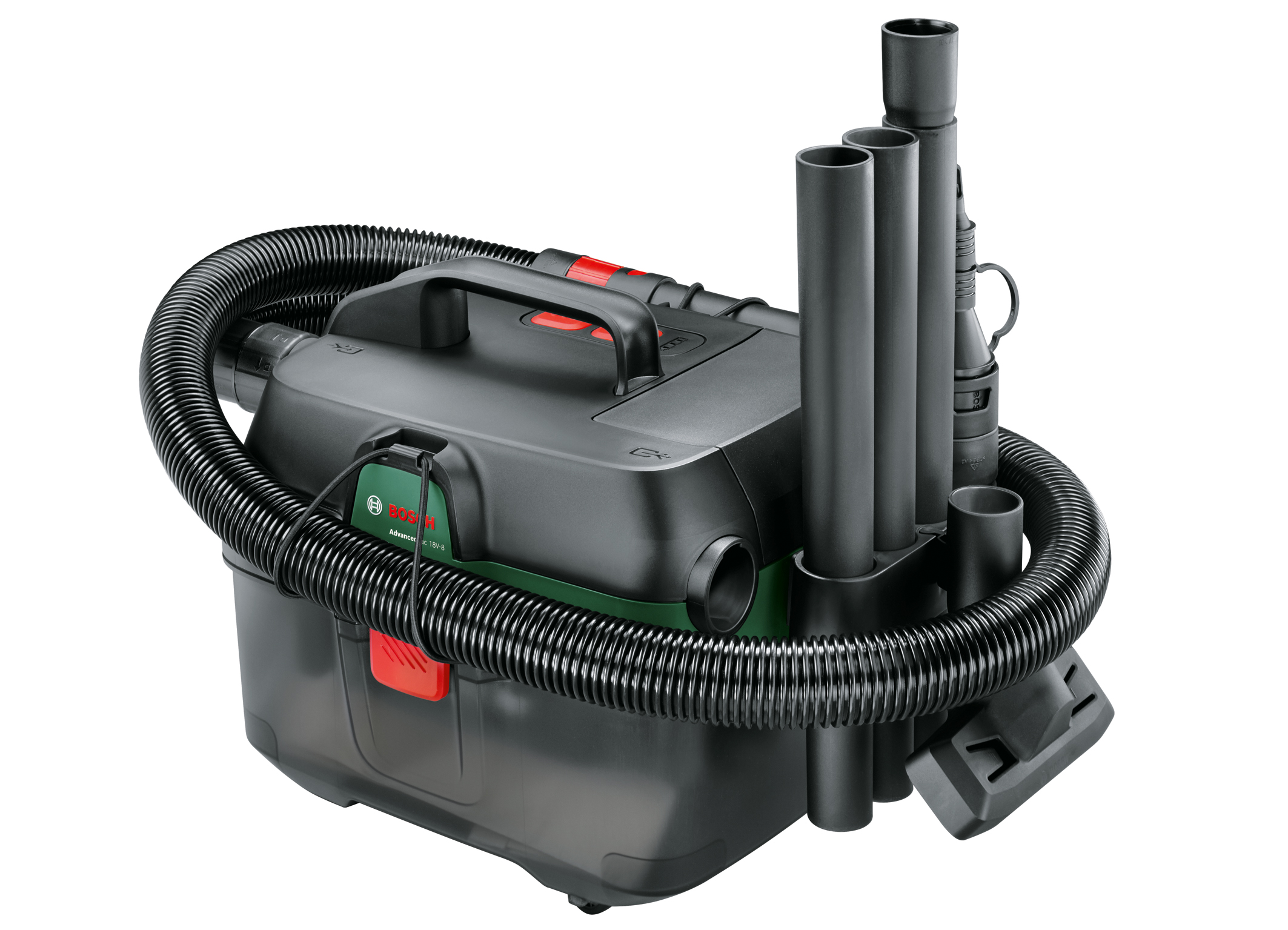 First cordless wet/dry vacuum cleaner in the DIY range: Mobile 3-in-1 multi-talent AdvancedVac 18V-8 from Bosch