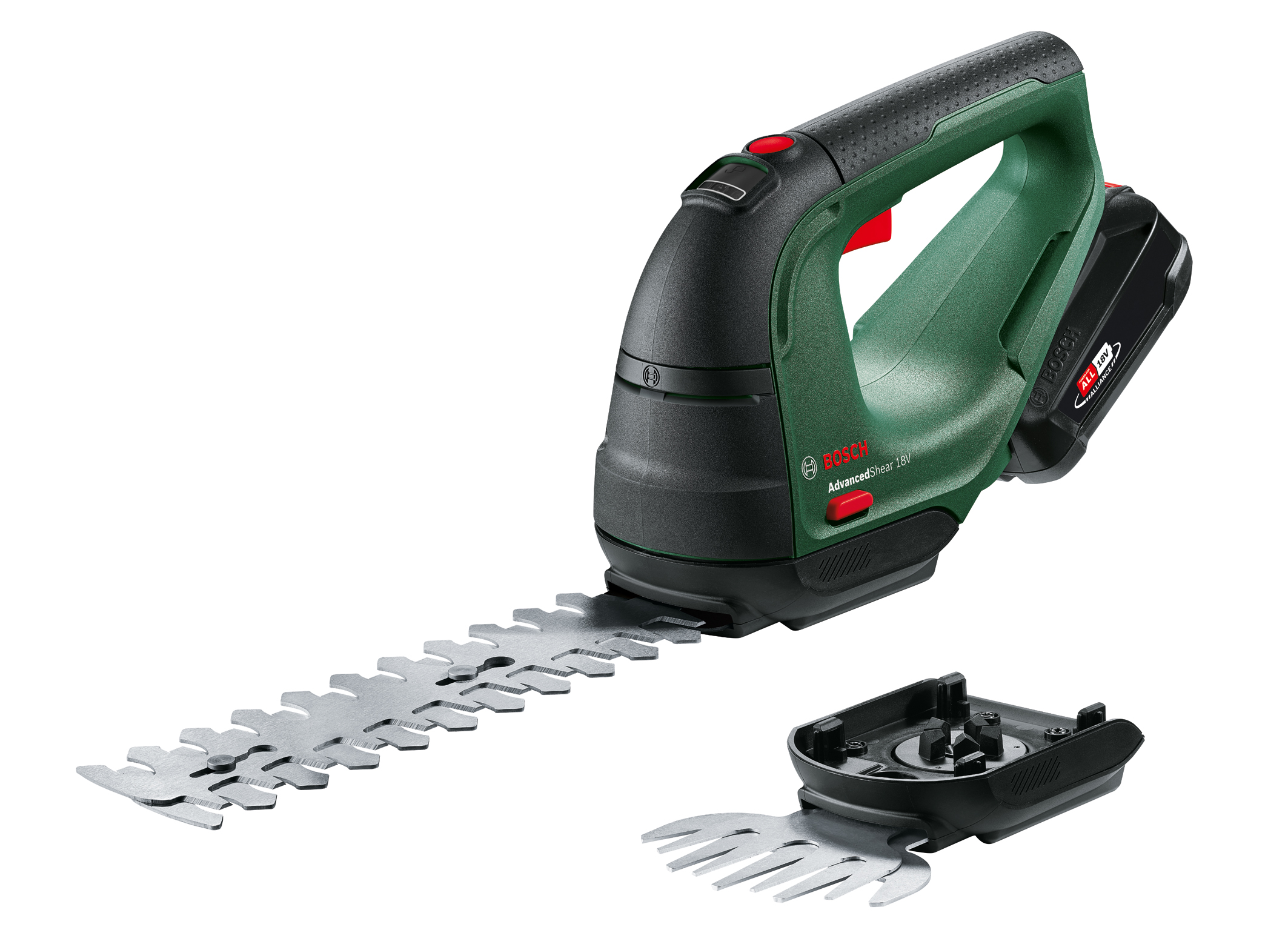 Compact and precise for shrub and grass care: AdvancedShear 18V-10 from Bosch for hobby gardeners