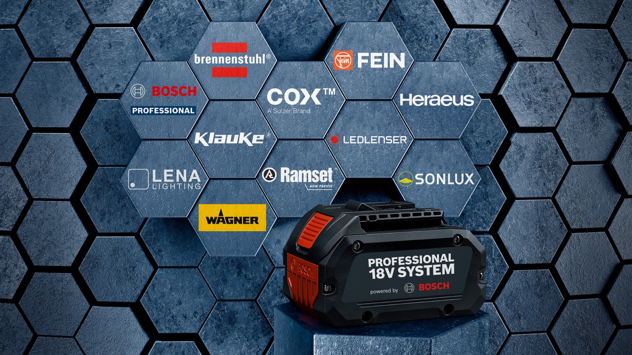 Fein and Heraeus extend range of applications: Further expansion of the Bosch  Professional 18V System - Bosch Media Service