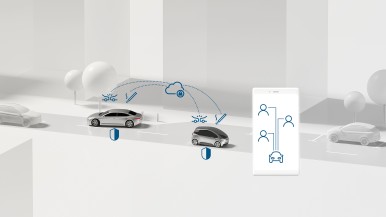 Mit Ridecare von Bosch bleiben Carsharing-Fahrzeuge in tadellosem Zustand