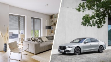 Smart car meets smart home