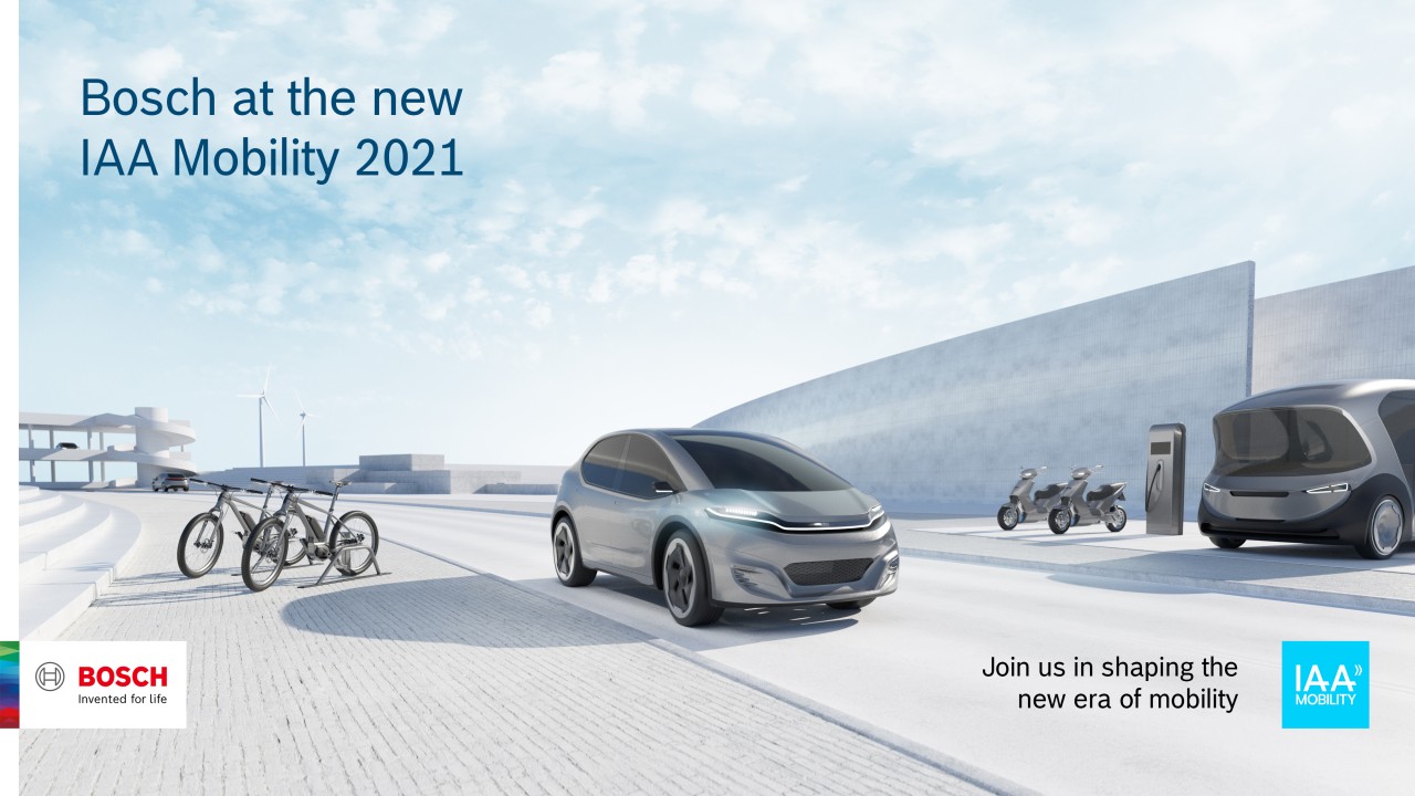Bosch At The Iaa Mobility Safe Emissions Free And Exciting Mobility Now And In The Future Bosch Media Service