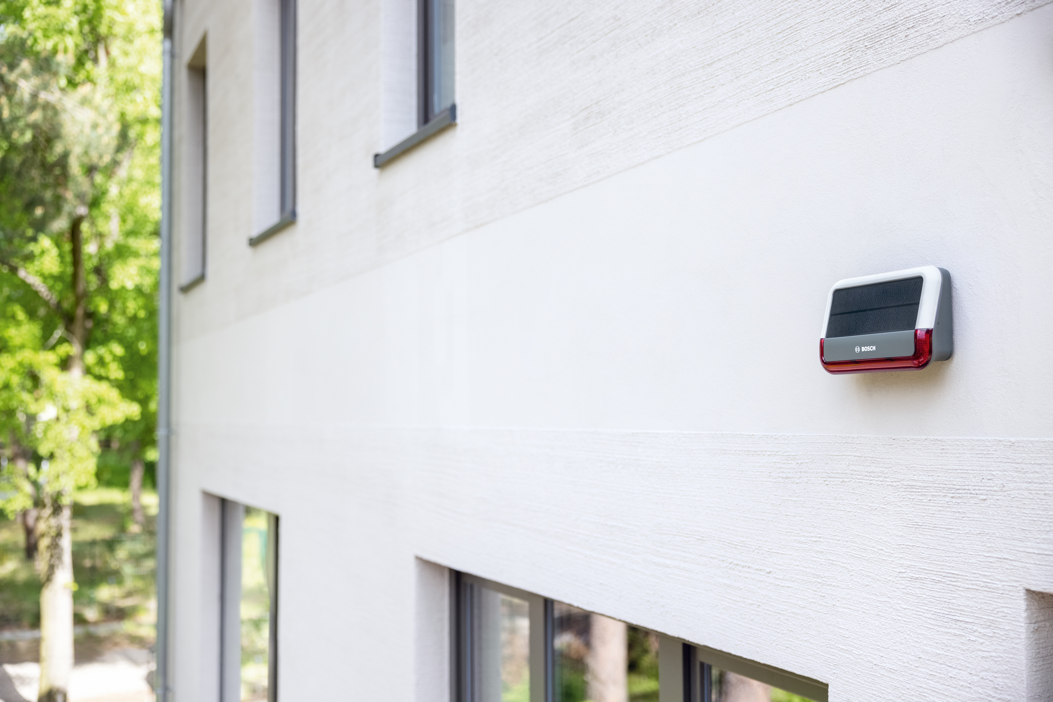 Die neue Außensirene von Bosch Smart Home