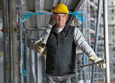 Warming vest: Heated GHV 12+18V XA Professional from Bosch for professionals
