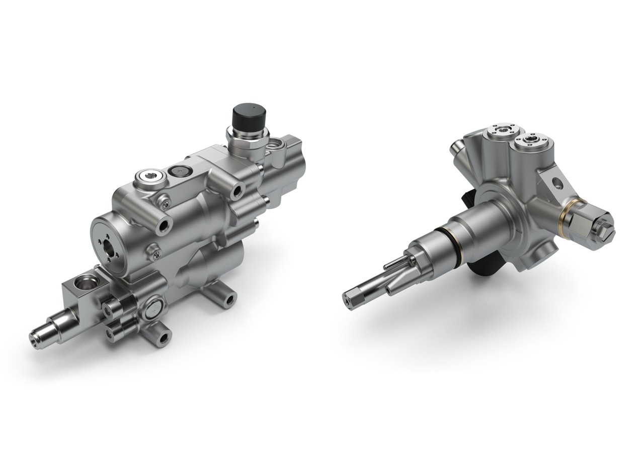 Pressure regulator and tank valve for hydrogen tanks Bosch Media Service