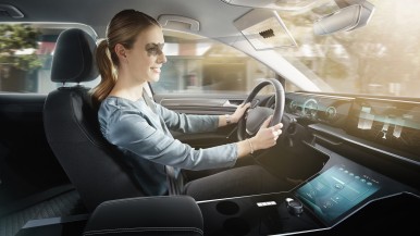 Bosch engineers are innovating the 95-year-old sun visor