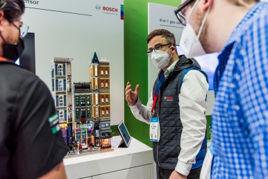 Bosch booth at CES 2022