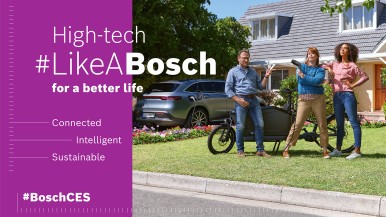 Hightech #LikeABosch – mit vernetzten, intelligenten und nachhaltigen Lösungen d ...