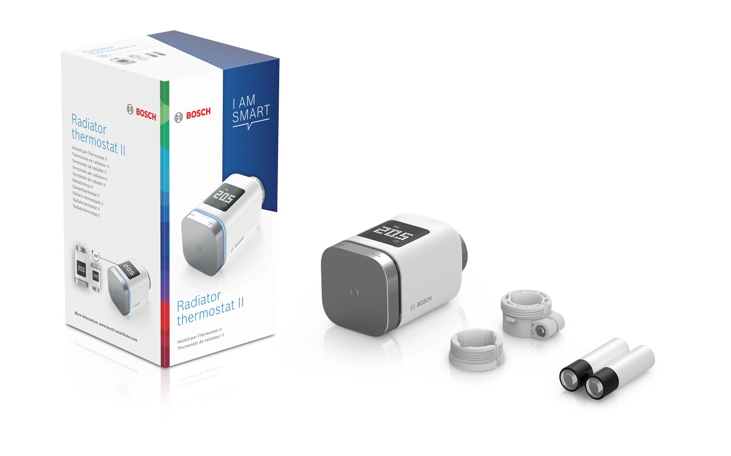 Convenient, EnergySaving Heating Bosch Smart Home Radiator Thermostat