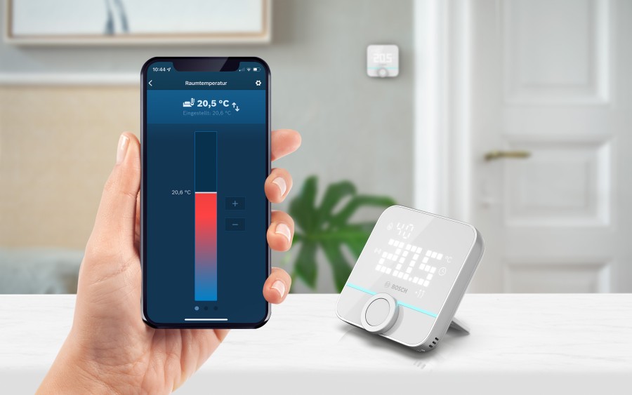 Energiesparend und komfortabel Heizen Bosch Smart Home Heizkörper