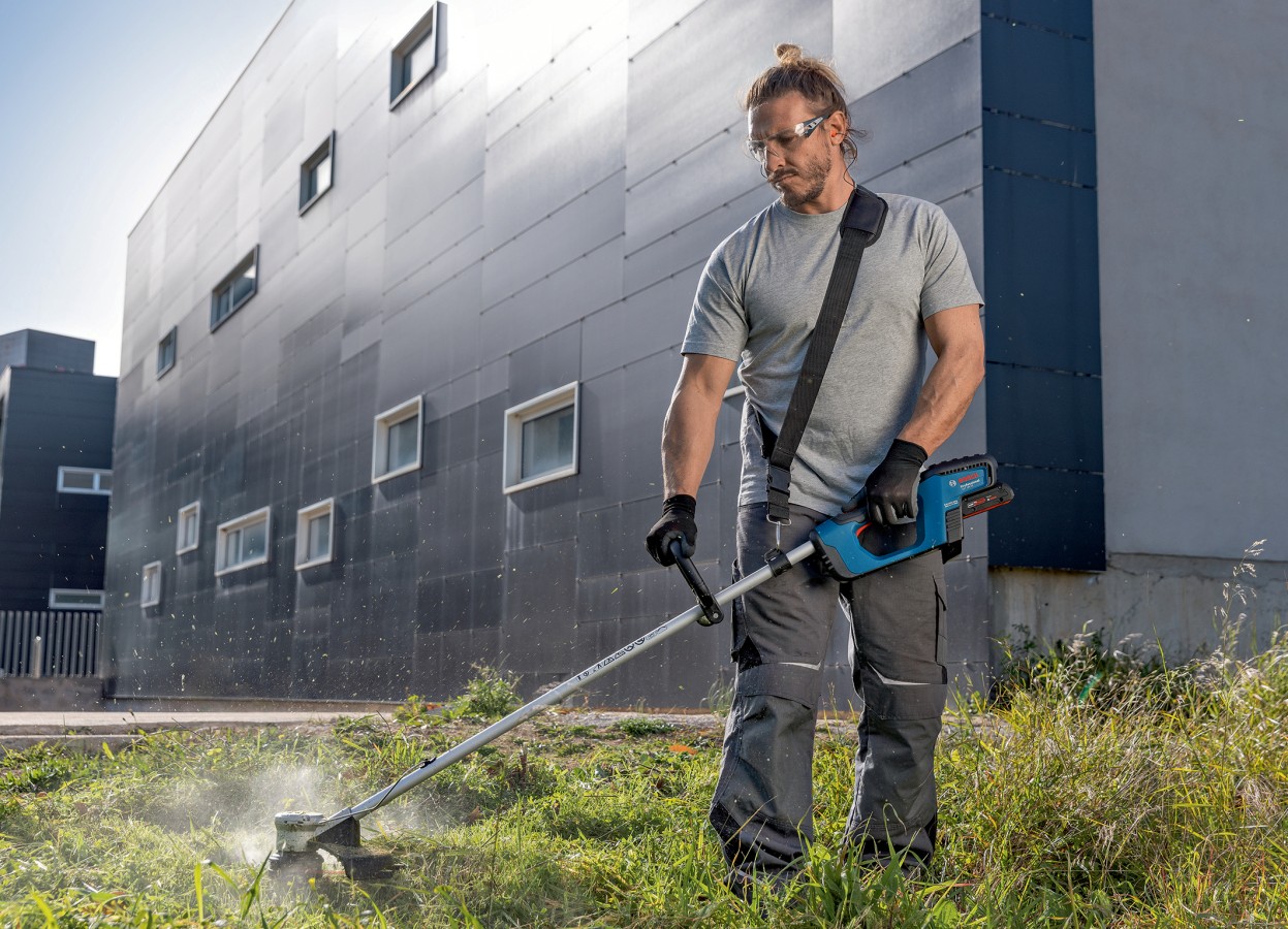 Erstmals im „Professional 18V System“ Gartengeräte von Bosch für