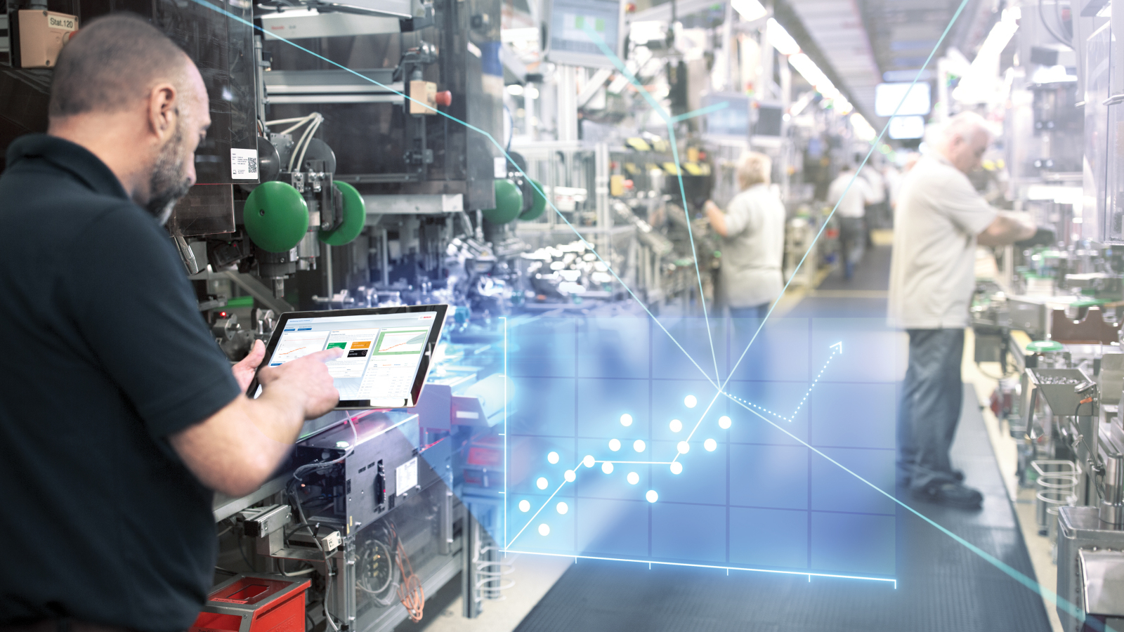 Industrietechnik bietet für Bosch enormes Wachstumspotential. 