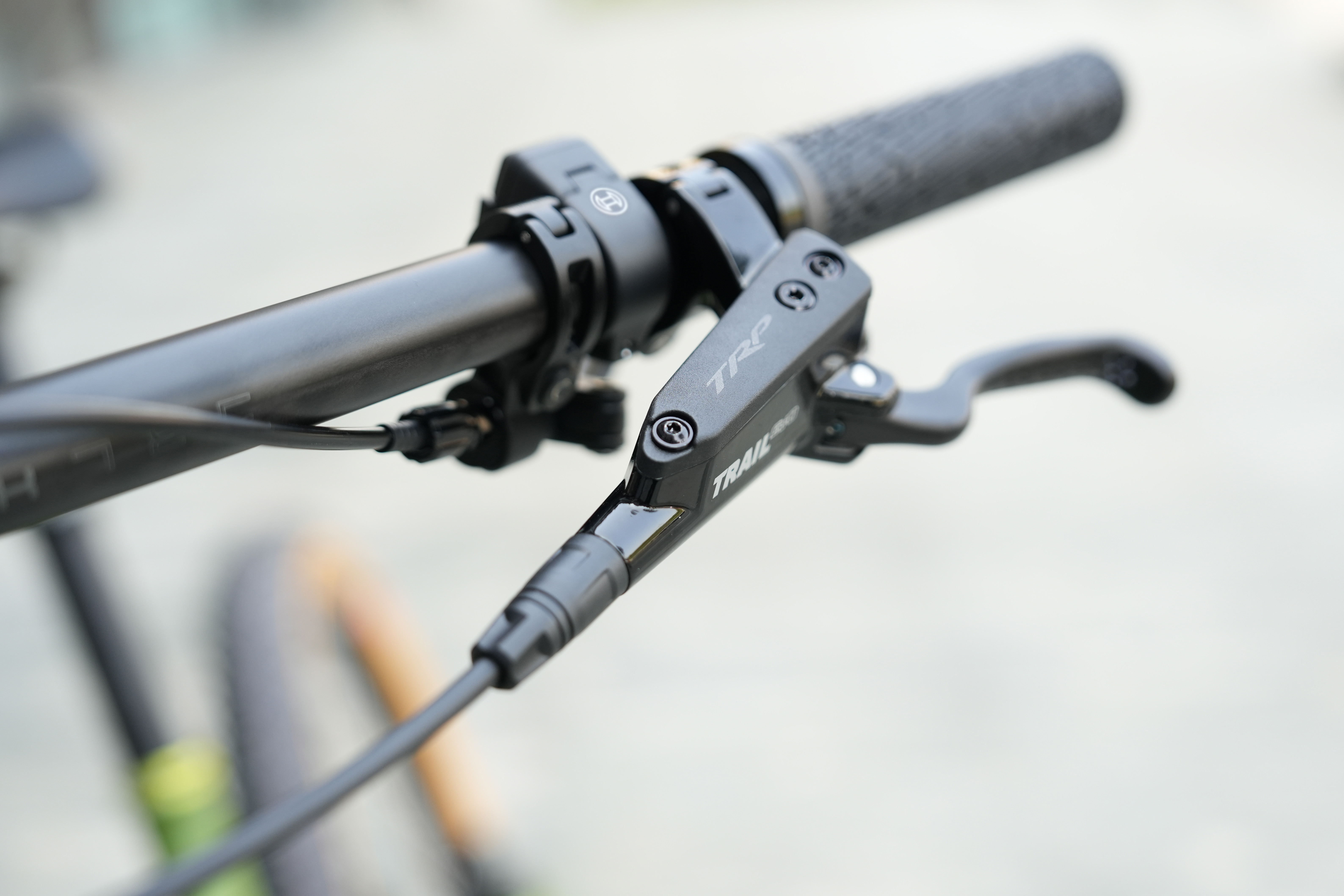 The braking systems of the sporty Tektro brand TRP are also compatible with the Bosch eBike ABS.