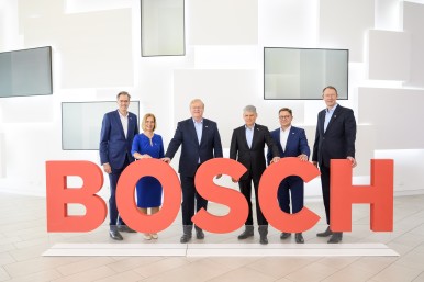 Nach vorne: Bosch beschleunigt sein Wachstum in allen Regionen und Bereichen