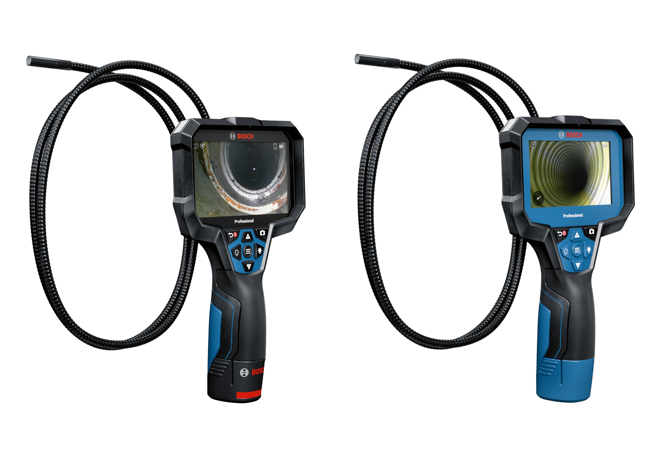 Visual checks now even easier and faster: Two new Bosch inspection cameras for professionals